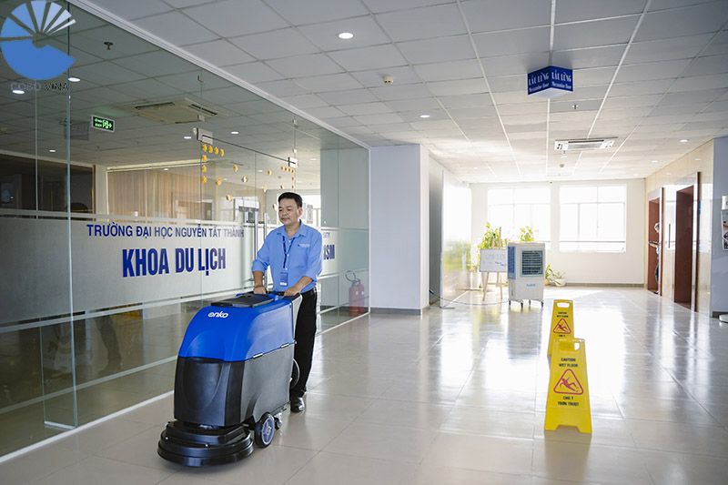 Danh sách đầu việc dịch vụ vệ sinh đánh bóng và bảo dưỡng sàn đá